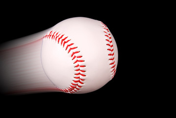 baseball in flight