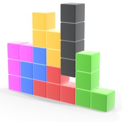classic tetris game