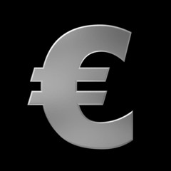 Obraz premium euro silber