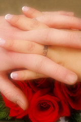 romantic and seductive hands