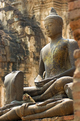 Obraz premium phra prang sam yod buddha