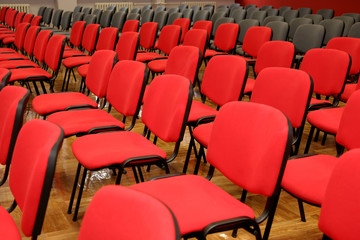 Fototapeta premium many chairs