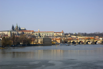 Obraz premium prague in the spring