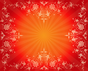 abstract floral background