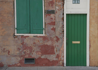 door and window french quarter new orleans