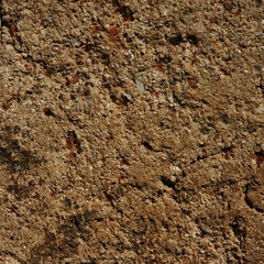 weathered piece of ancient fortress wall