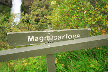 magnustafoss signpost