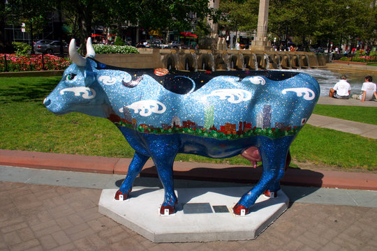boston cow parade