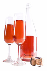 red bubbly