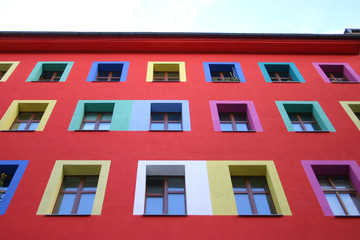 happy facade