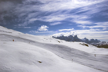 winter  in mountains