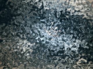 glassy water