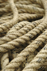 Fototapeta na wymiar old rope