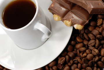 coffee and chocolate