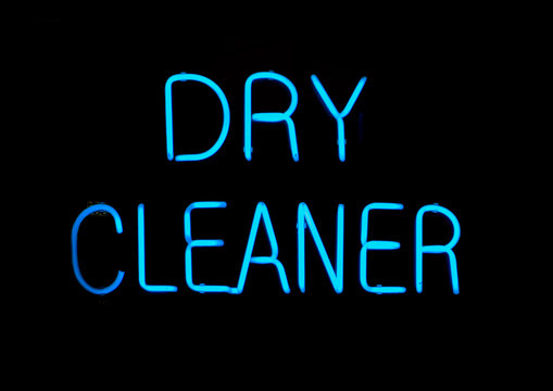 neon dry cleaner