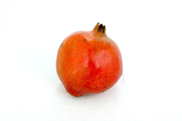 pomegrande fruit on white background