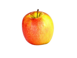 isolated apple on white background