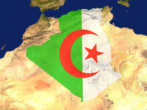 algeria map
