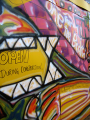 graffiti close up