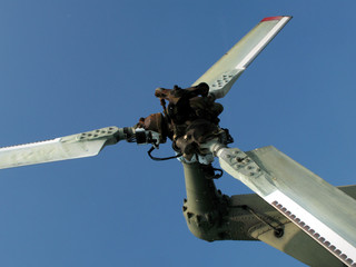 helicopter rear propeller