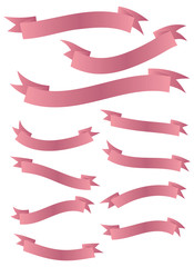 pink banner set