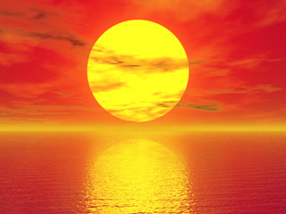 golden sunset