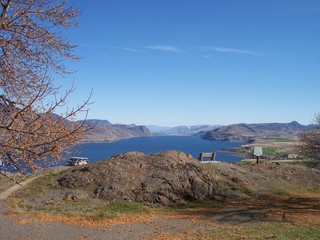 moutain lake scenery