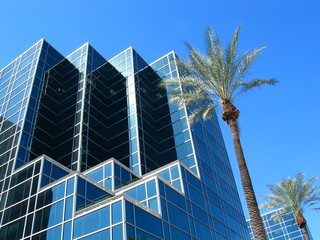 modern business building