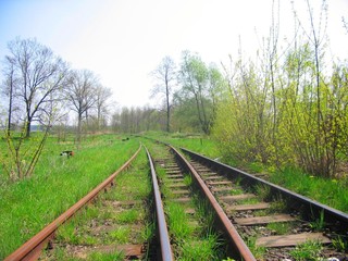 Fototapeta premium railway tracks