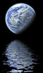 earth reflection
