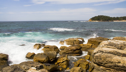 manly beach rocks