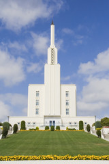 hamilton new zealand mormon temple front