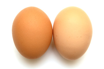 two eggs