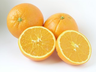 sweet cut oranges