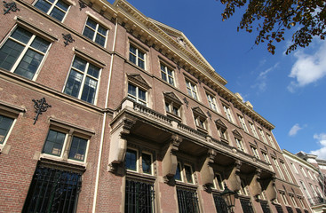 bank building facade