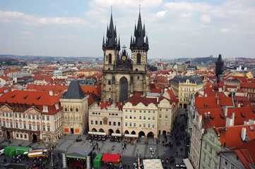 Obraz premium tyn cathedral in prague