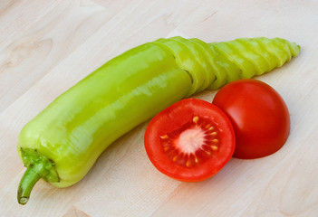 tomate und paprika 4