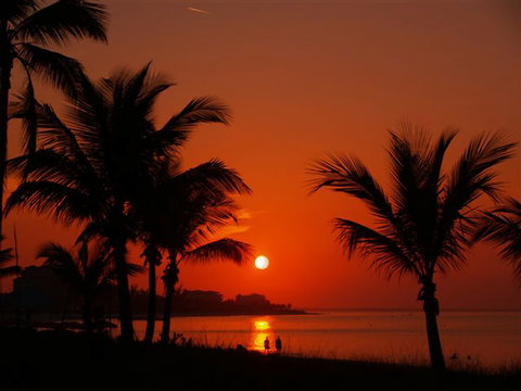 caribbean sunset
