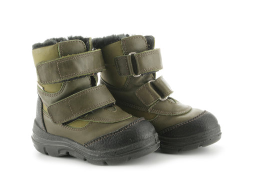 child's winter boots - Powered by Adobe