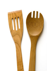 wooden kitchen tools