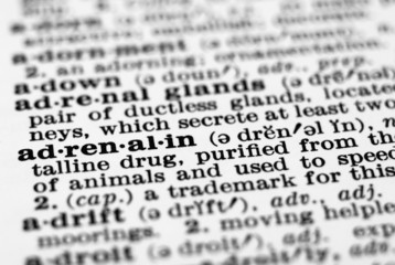 dictionary definition- adrenalin