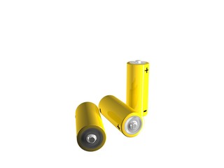 yellow batteries
