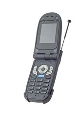 black cellular phone