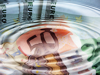 euro unter wasser