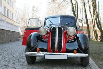 old-time car