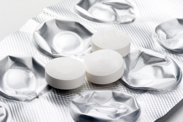 tabletten und verpackung