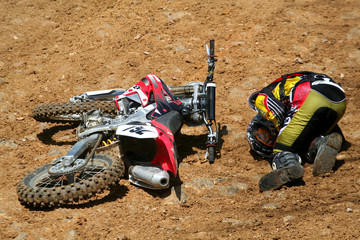 chute motocross © philippe Devanne