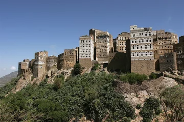 Foto op Plexiglas village du yemen © denis gentile