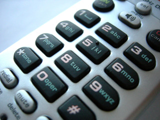 phone key pad