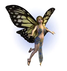 Fototapete Feen und Elfen Schmetterlingsfee  © AlienCat